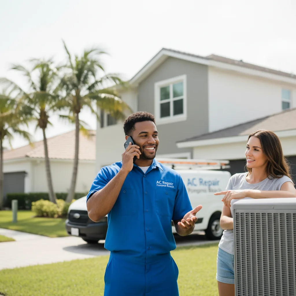 AC Repair Pompano Beach customer support in Silverlake